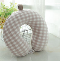 HKM-085971 Memory Foam Neck Pillow for Relaxation and Comfort - Adjustable Height 10.1-15cm, Polyester Fiber Filling, 30x28cm
