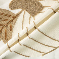 HKM-086035 Pumpkin Embroidered Lumbar Pillow Cover for Halloween Decor