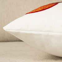 HKM-086035 Pumpkin Embroidered Lumbar Pillow Cover for Halloween Decor