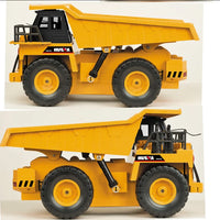 HKM-086163 Remote Control Dump Truck Toy - 1:18 Scale Electric Construction Vehicle for Kids Ages 5+