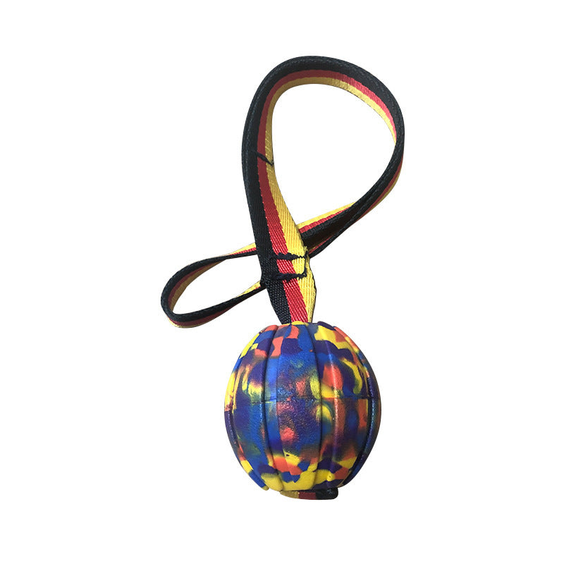 HKM-086355 Training Floating Water Bite-resistant Pet Supplies String Ball