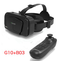 HKM-086419 3D Virtual Reality Headset for Mobile Phones, Supports 4.7-7 Inch Screens, Black ABS Design