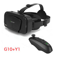 HKM-086419 3D Virtual Reality Headset for Mobile Phones, Supports 4.7-7 Inch Screens, Black ABS Design