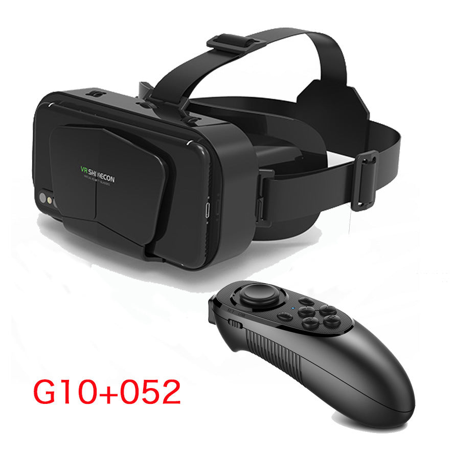 HKM-086419 3D Virtual Reality Headset for Mobile Phones, Supports 4.7-7 Inch Screens, Black ABS Design