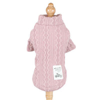 HKM-086483 Casual Knitted Dog Sweater for Autumn and Winter - Acrylic Material, Comfortable Fit
