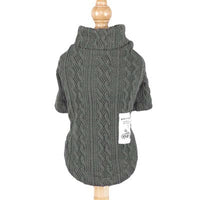 HKM-086483 Casual Knitted Dog Sweater for Autumn and Winter - Acrylic Material, Comfortable Fit