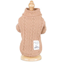 HKM-086483 Casual Knitted Dog Sweater for Autumn and Winter - Acrylic Material, Comfortable Fit