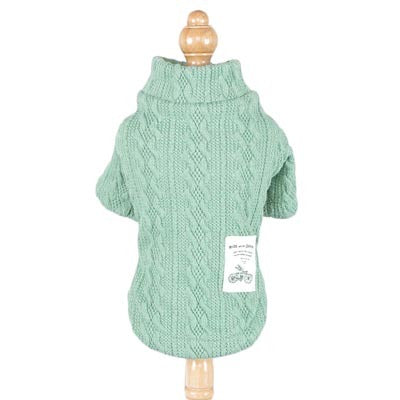 HKM-086483 Casual Knitted Dog Sweater for Autumn and Winter - Acrylic Material, Comfortable Fit