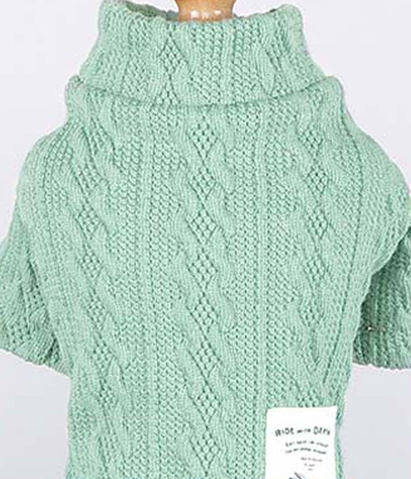 HKM-086483 Casual Knitted Dog Sweater for Autumn and Winter - Acrylic Material, Comfortable Fit