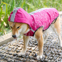 HKM-086611 Waterproof Pet Raincoat in Assorted Colors - Easy to Wear and Remove