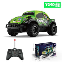 HKM-086739 1/24 Mini Electric Luminous Off Road RC Car with Remote Control and LED Lights