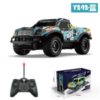 HKM-086739 1/24 Mini Electric Luminous Off Road RC Car with Remote Control and LED Lights