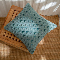 HKM-086867 Solid Color Acrylic Hug Pillow Cover - 45x45cm for Living Room, Bedroom, Outdoor Use