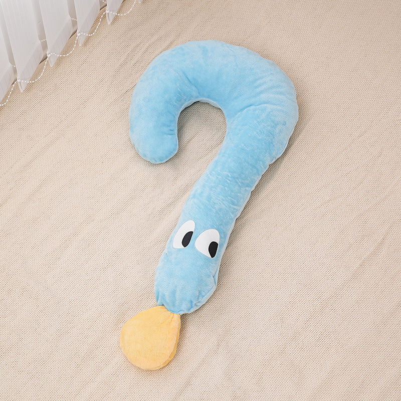 HKM-086931 Plush Sleeping Moon Pillow for Dogs and Cats - Soft Pet Pillow Available in Yellow and Blue