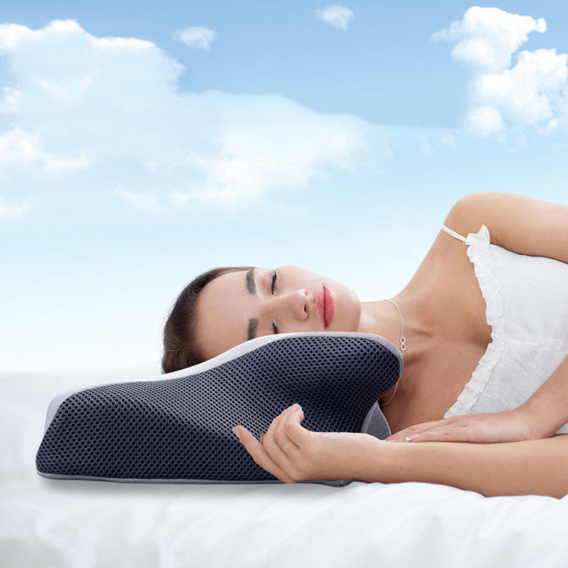 HKM-087059 Butterfly Sleep Memory Pillow with Slow Rebound and Breathable Jacket, 49.5x30x11CM