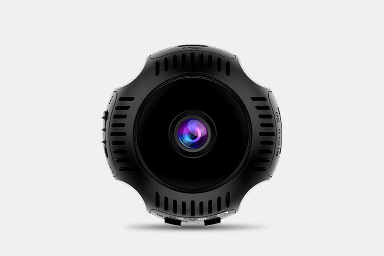HKM-087251 1080P X7 Sports Camera with Strap and Accessories - Loop Recording, TF Card Compatible, Plastic Body