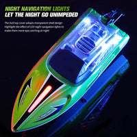 HKM-087315 High-Speed Remote Control Racing Boat for Indoor and Outdoor Fun, Model HJ813