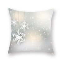 HKM-087443 Nordic Christmas-Themed 45x45cm Polyester Throw Pillow Cover