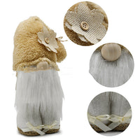 HKM-087507 Handmade Faceless Doll Ornament for Cozy Christmas Decor