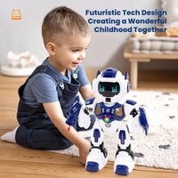 HKM-087699 Programmable Educational RC Robot with LED Lights and Sound for Ages 2 and Up