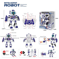 HKM-087699 Programmable Educational RC Robot with LED Lights and Sound for Ages 2 and Up