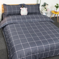 HKM-087891 Cotton Cartoon Quilt Cover Set for Dormitory - Single to King Sizes Available