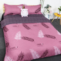 HKM-087891 Cotton Cartoon Quilt Cover Set for Dormitory - Single to King Sizes Available