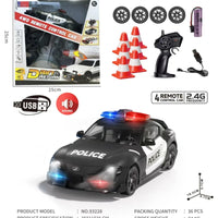 HKM-087891 Four Wheel Drive 2.4G Remote Control Drift Car - High Speed Racing Model for Kids