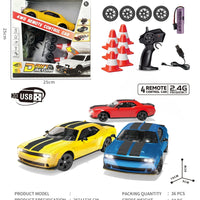 HKM-087891 Four Wheel Drive 2.4G Remote Control Drift Car - High Speed Racing Model for Kids