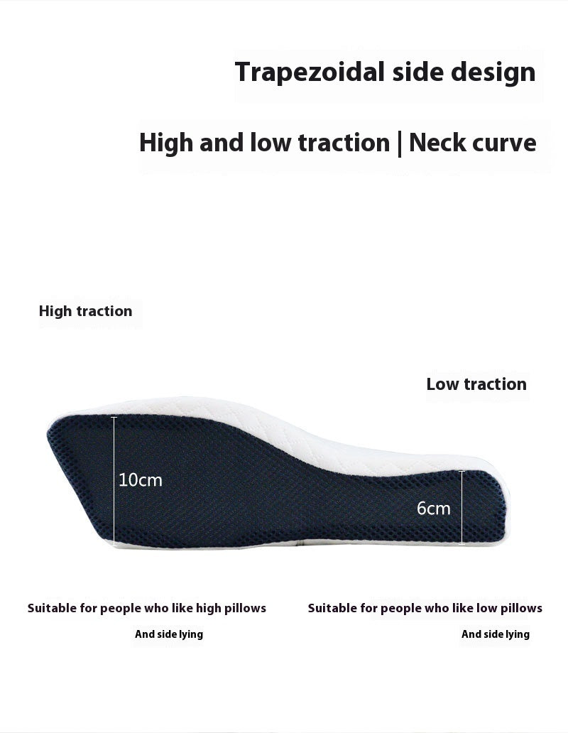 HKM-088019 Memory Foam Neck Pillow for Adults and Seniors - Slow Rebound Design, 62x33x10/6cm