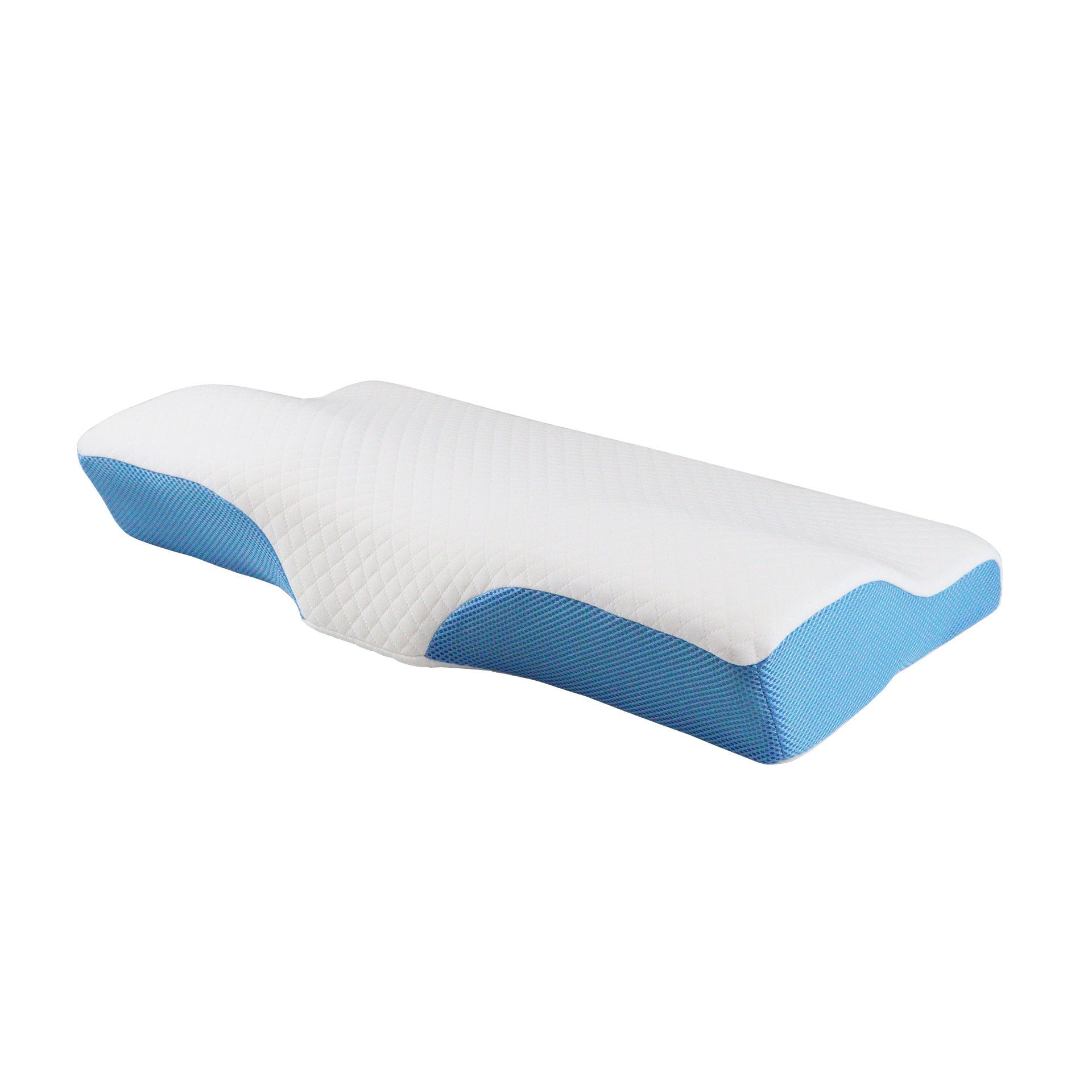 HKM-088019 Memory Foam Neck Pillow for Adults and Seniors - Slow Rebound Design, 62x33x10/6cm