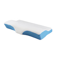 HKM-088019 Memory Foam Neck Pillow for Adults and Seniors - Slow Rebound Design, 62x33x10/6cm