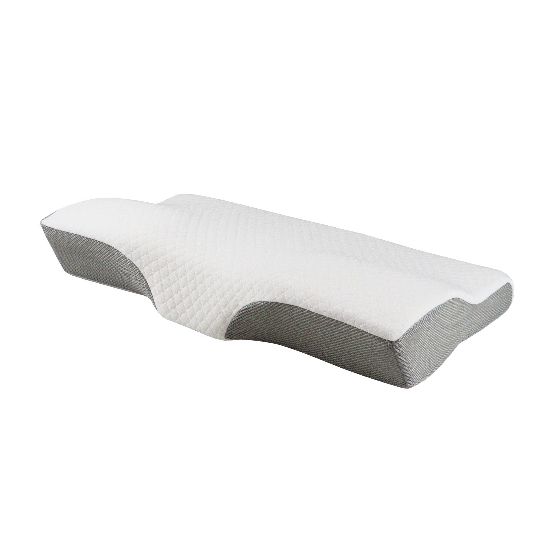 HKM-088019 Memory Foam Neck Pillow for Adults and Seniors - Slow Rebound Design, 62x33x10/6cm