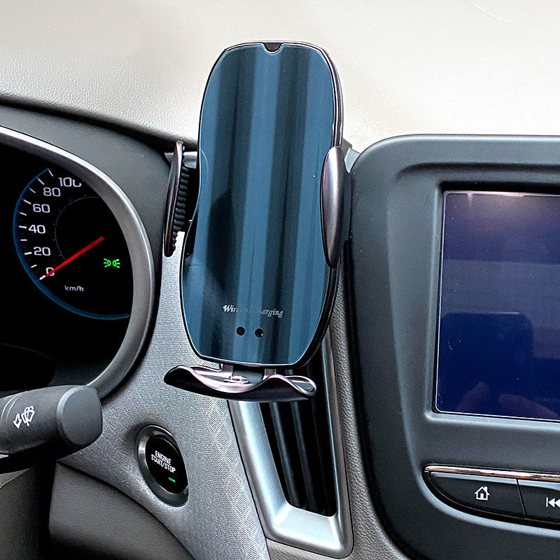 HKM-088083 Wireless Qi Car Charger for iPhone 12 Pro Max and Samsung, 10W Fast Charging