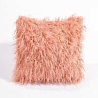 HKM-088275 Plush European Style Pillowcase for Home and Car, 45x45cm Acrylic Fabric