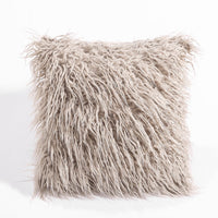 HKM-088275 Plush European Style Pillowcase for Home and Car, 45x45cm Acrylic Fabric