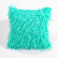 HKM-088275 Plush European Style Pillowcase for Home and Car, 45x45cm Acrylic Fabric