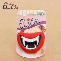 HKM-088339 Pet-Friendly Enamel Sounding Toy for Dogs and Cats - Soft Rubber Molar Pacifier
