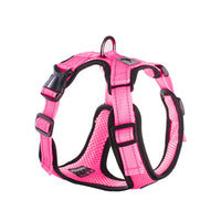 HKM-088403 Reflective Mesh I-shaped Pet Chest Harness - Breathable Design for Dogs in Multiple Colors