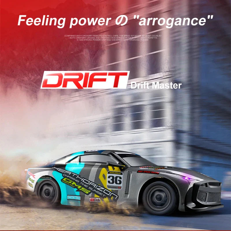 HKM-088467 4WD High-Speed Remote Control Drifting Car for Kids - Indoor and Outdoor Stunt Vehicle