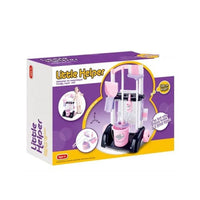 HKM-088723 58cm Plastic Trolley Cleaning Tool Toy Set for Pretend Play and Housekeeping Fun