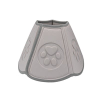 HKM-088915 Folding Super Soft Neck Ring for Pets - Prevents Biting, Adjustable Size in Gray