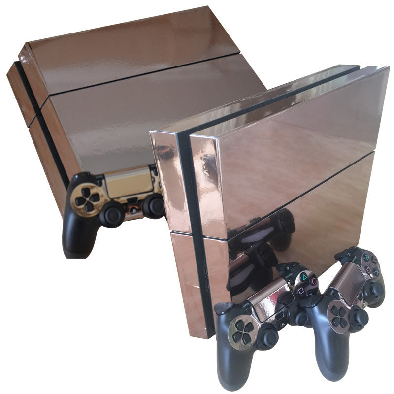 HKM-088915 PS4 Clear Matte Gold Plating Film - 33x20cm, 0.4mm Thickness, Protective Cover