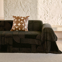 HKM-089043 Morocco Chenille Striped Universal Sofa Cover in Multiple Sizes for All Seasons