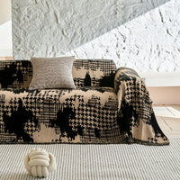 HKM-089043 Morocco Chenille Striped Universal Sofa Cover in Multiple Sizes for All Seasons