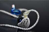 HKM-089107 In-Ear Headphones with 3.5mm L-bend Plug, 10-40000Hz Frequency Response, 24Ω Impedance, and 113dB Sensitivity