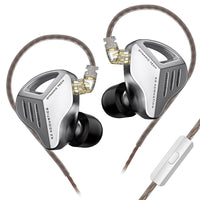 HKM-089107 In-Ear Headphones with 3.5mm L-bend Plug, 10-40000Hz Frequency Response, 24Ω Impedance, and 113dB Sensitivity