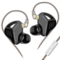 HKM-089107 In-Ear Headphones with 3.5mm L-bend Plug, 10-40000Hz Frequency Response, 24Ω Impedance, and 113dB Sensitivity