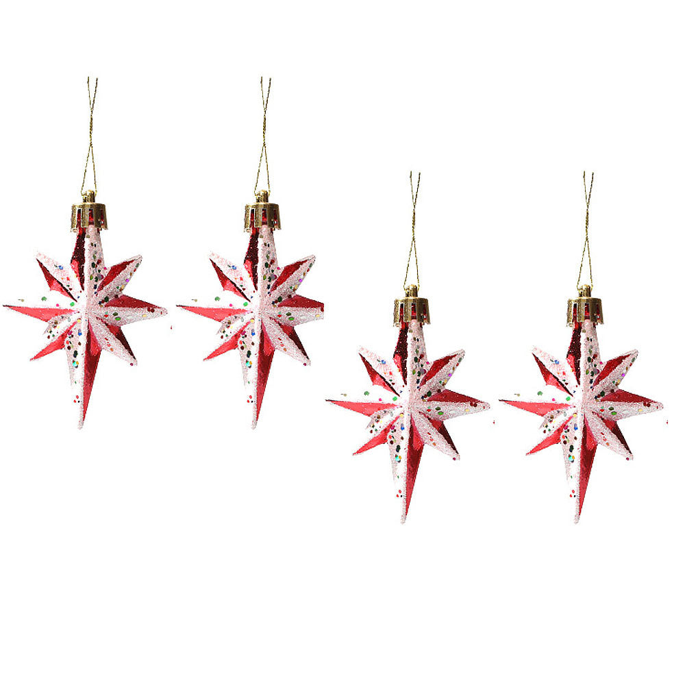 HKM-089171 Christmas Decorative Painted Special-Shaped Ball Pendant - Multiple Styles Available
