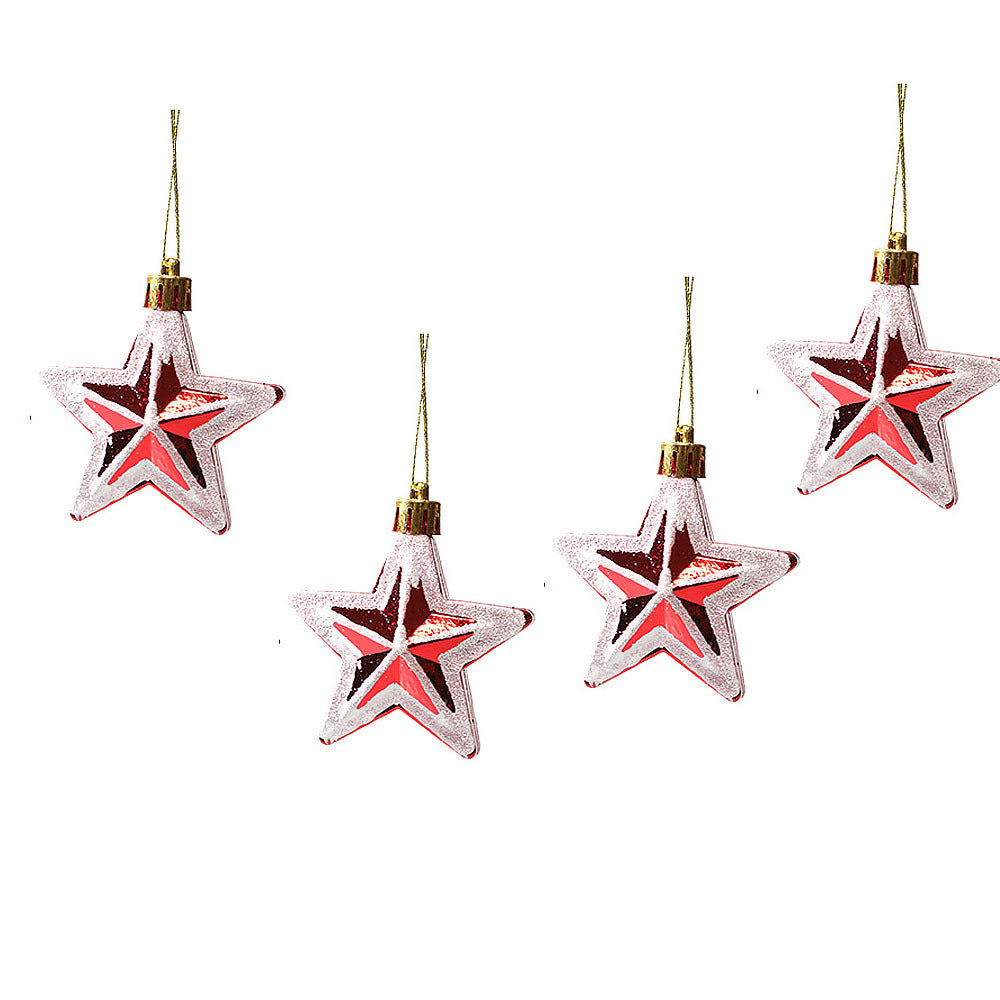 HKM-089171 Christmas Decorative Painted Special-Shaped Ball Pendant - Multiple Styles Available